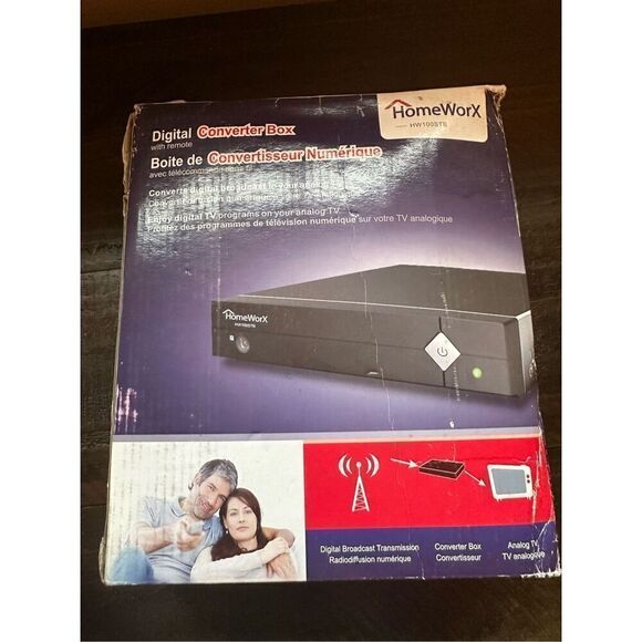 Homeworx HW100STB ATSC Digital Converter Box with Analog Pass Through - Picture 5 of 10
